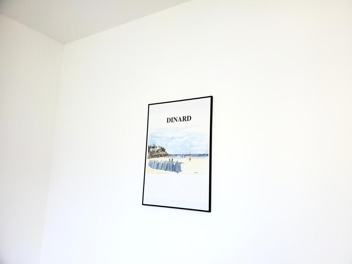 APT bord de Mer, hypercentre Dinard, Parking prive Extérieur photo